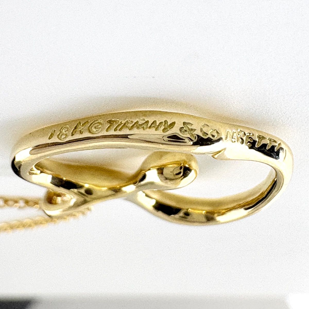 Tiffany & Co Apple Necklace YG Yellow Gold Pendant 18k — view 4