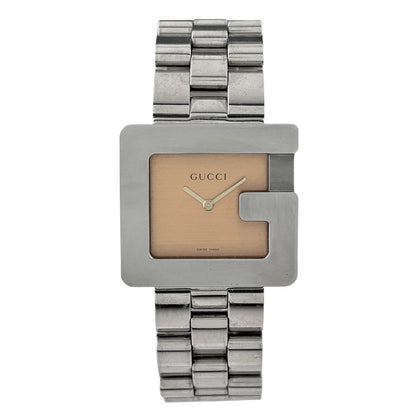 Gucci Square Watch SS Quartz Brown — view 2