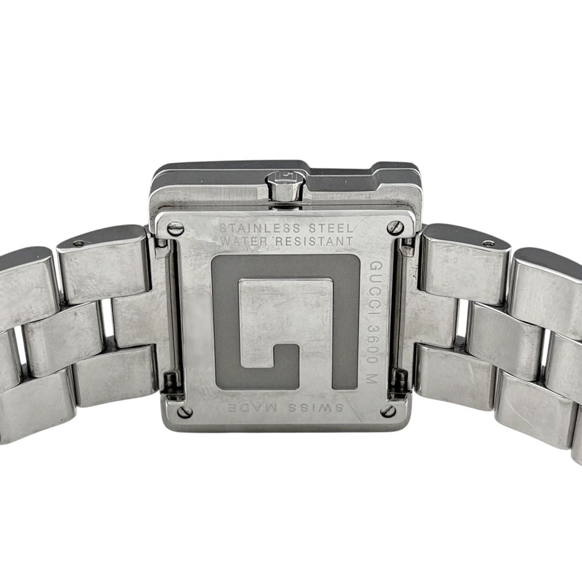 Gucci Square Watch SS Quartz Brown — view 4