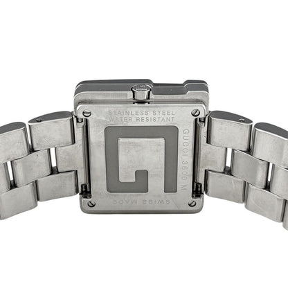Gucci Square Watch SS Quartz Brown — view 4