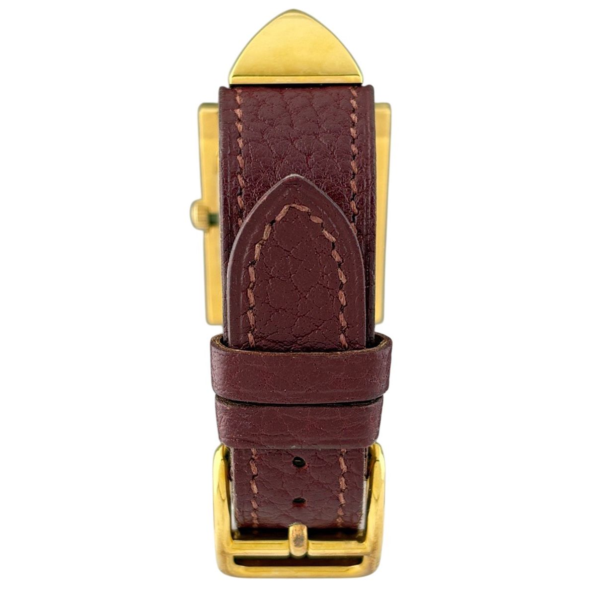 Hermes Medall Watch SS Leather Quartz White — view 4
