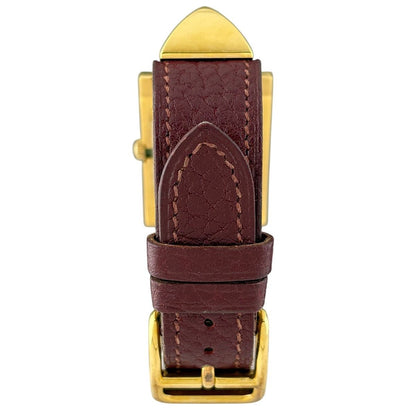 Hermes Medall Watch SS Leather Quartz White — view 4