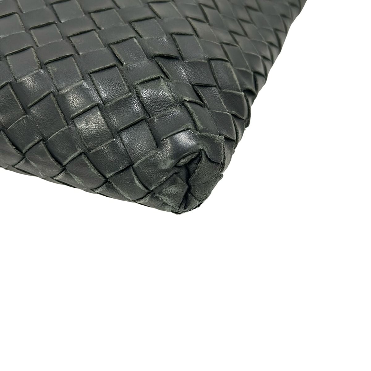 Bottega Veneta Shoulder Bag Intrecciato Black Removable Strap Leather — view 6