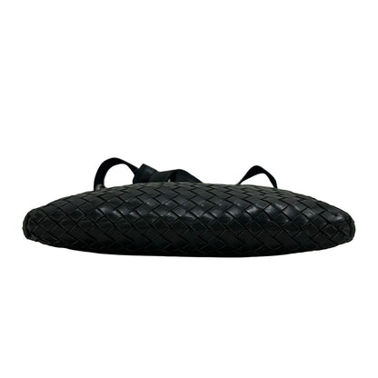 Bottega Veneta Shoulder Bag Intrecciato Black Removable Strap Leather — view 5