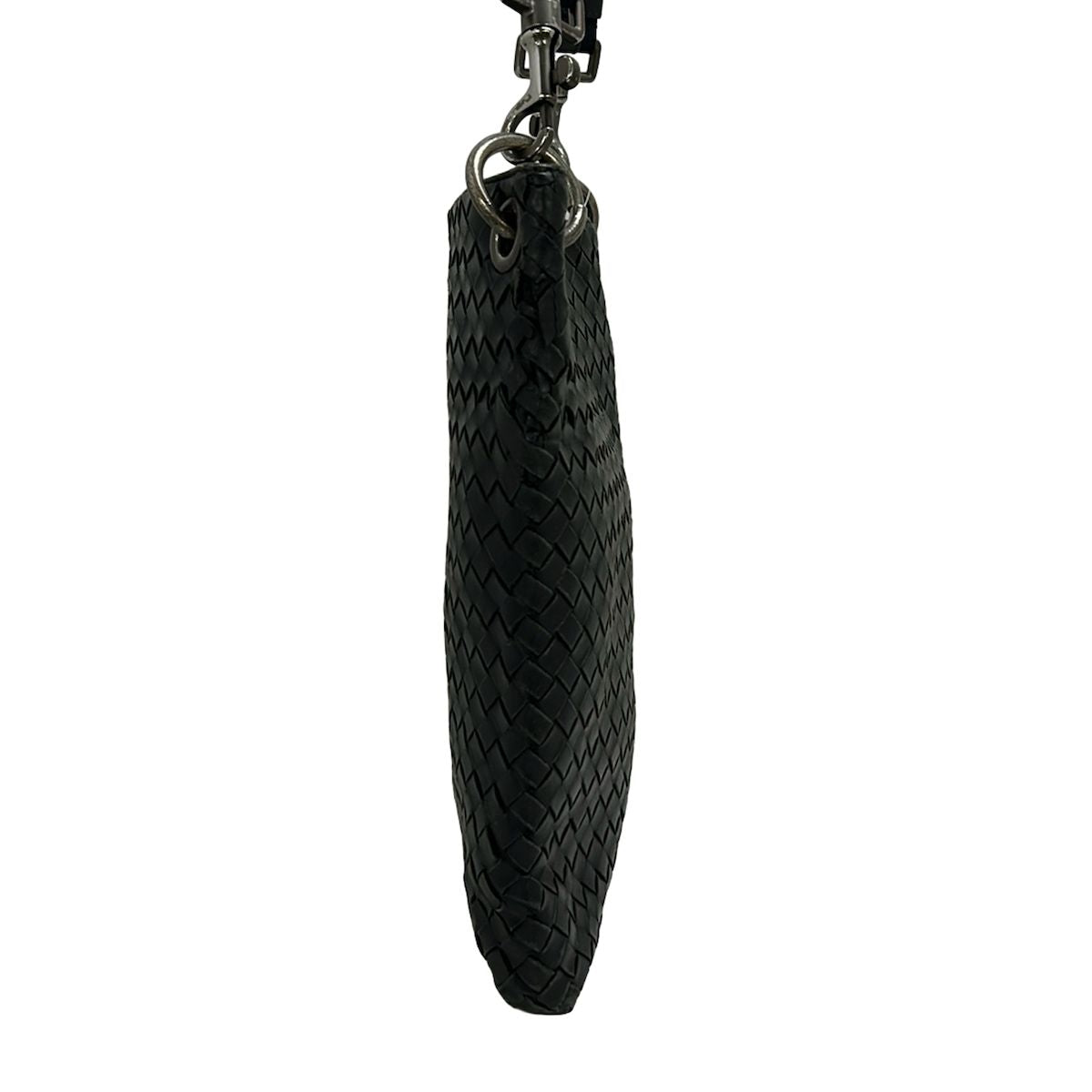 Bottega Veneta Shoulder Bag Intrecciato Black Removable Strap Leather — view 4