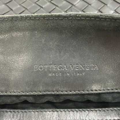 Bottega Veneta Shoulder Bag Intrecciato Black Removable Strap Leather — view 8