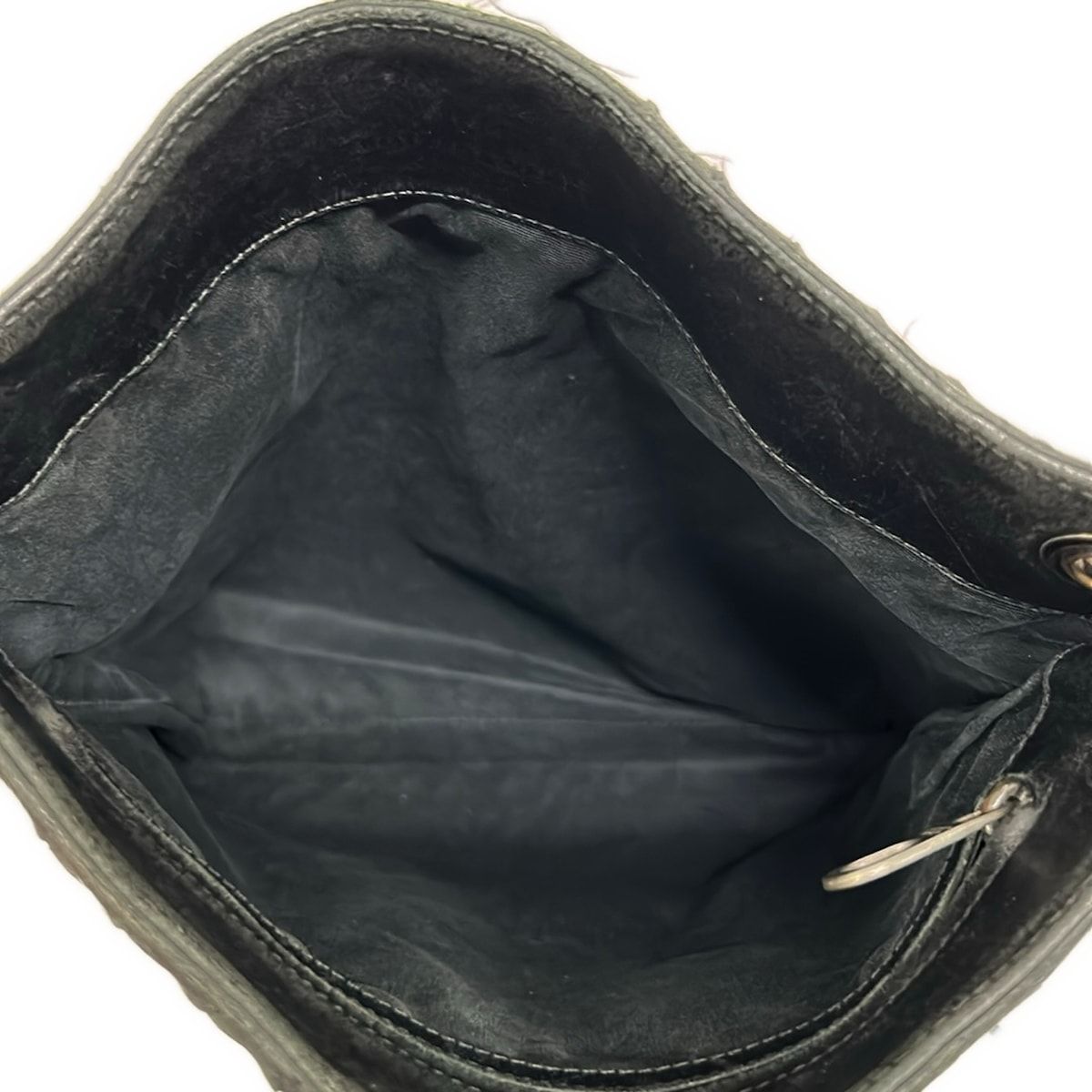 Bottega Veneta Shoulder Bag Intrecciato Black Removable Strap Leather — view 7