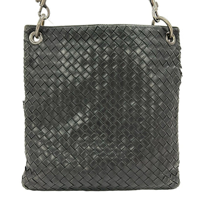 Bottega Veneta Shoulder Bag Intrecciato Black Removable Strap Leather — view 3