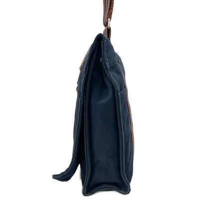 Hermes Shoulder Bag Fourre Tout Besace MM Navy Brown — view 2