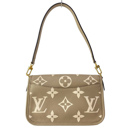 Louis Vuitton Shoulder Bag Bicolor Monogram Empreinte Diane Tourterelle Leather — view 3