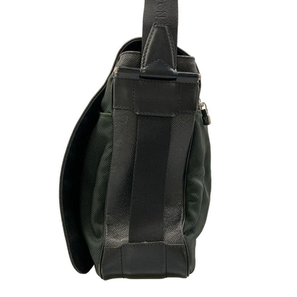 Louis Vuitton Shoulder Bag Taiga Victor Ardoise Leather — view 4