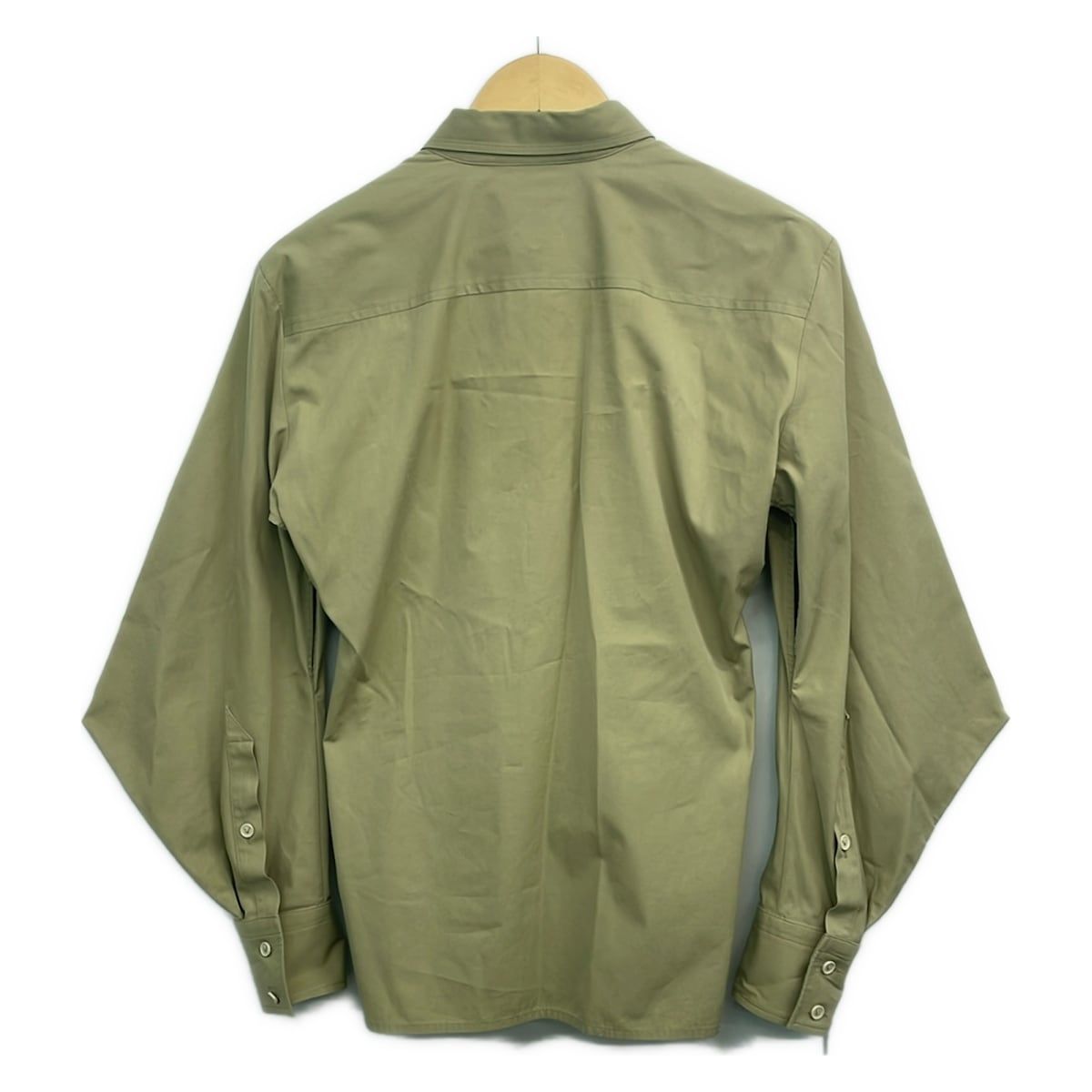 Bottega Veneta Long Sleeve Shirt Blouse 34 XS Beige — view 2