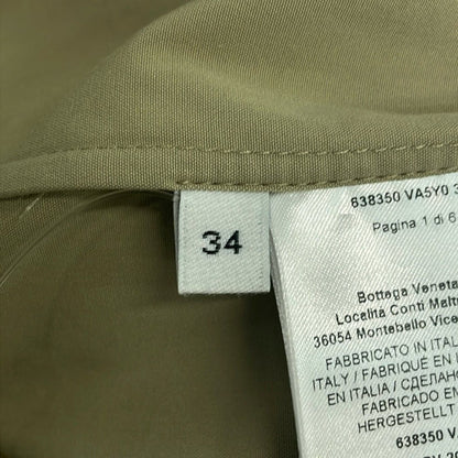 Bottega Veneta Long Sleeve Shirt Blouse 34 XS Beige — view 5