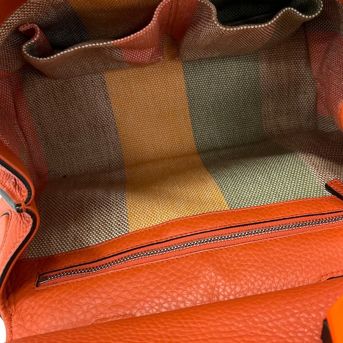 Gucci Handbag Bamboo Daily Orange Leather — view 7