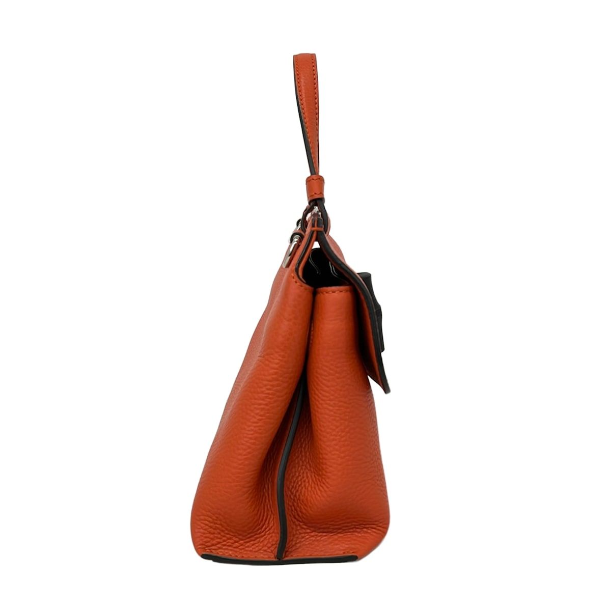 Gucci Handbag Bamboo Daily Orange Leather — view 2