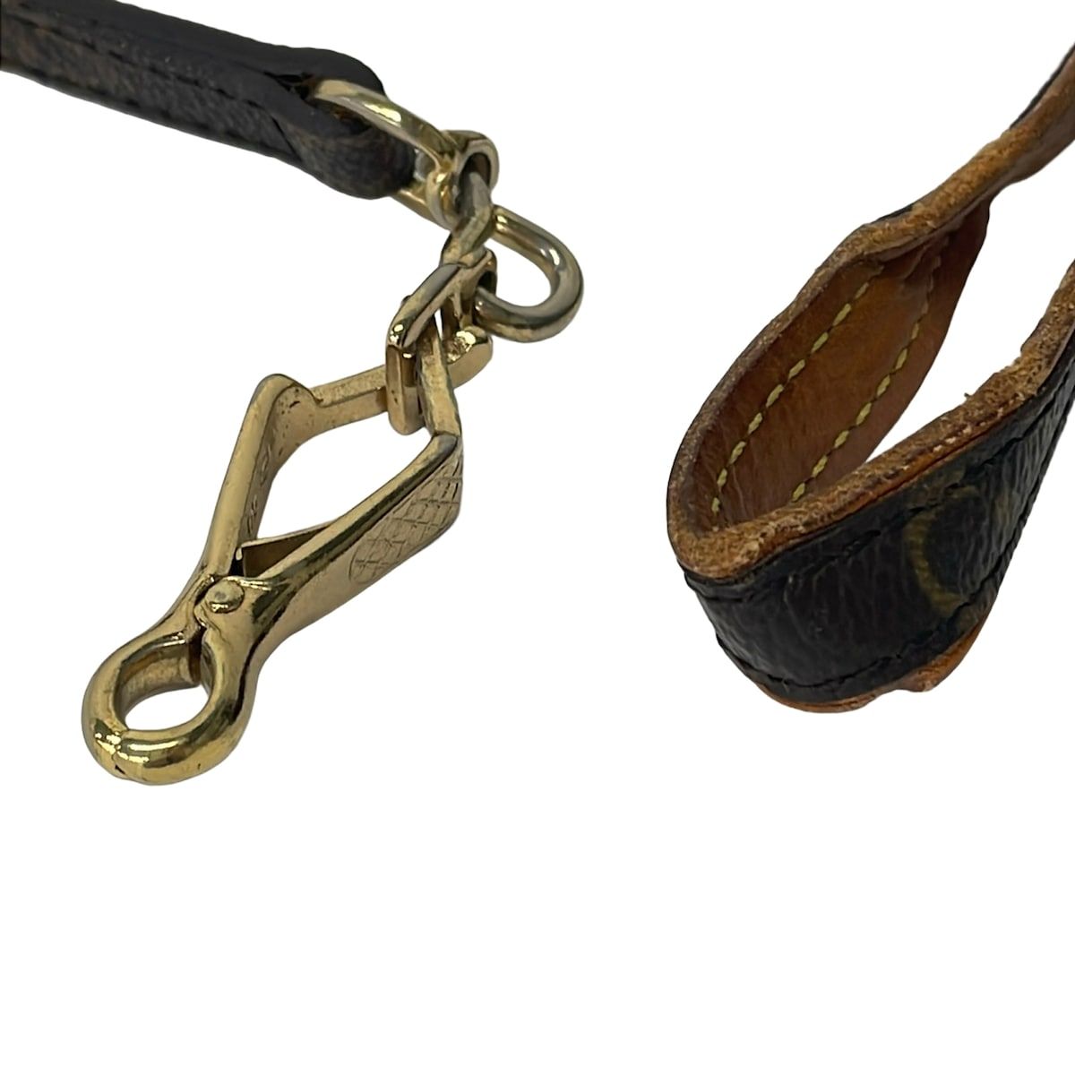 Louis Vuitton Monogram Less Baxter MM Pet Dog Leash — view 4