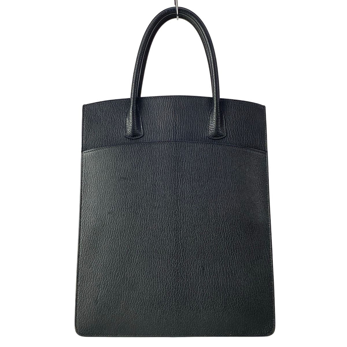 Hermes Tote White Bath Up Black
