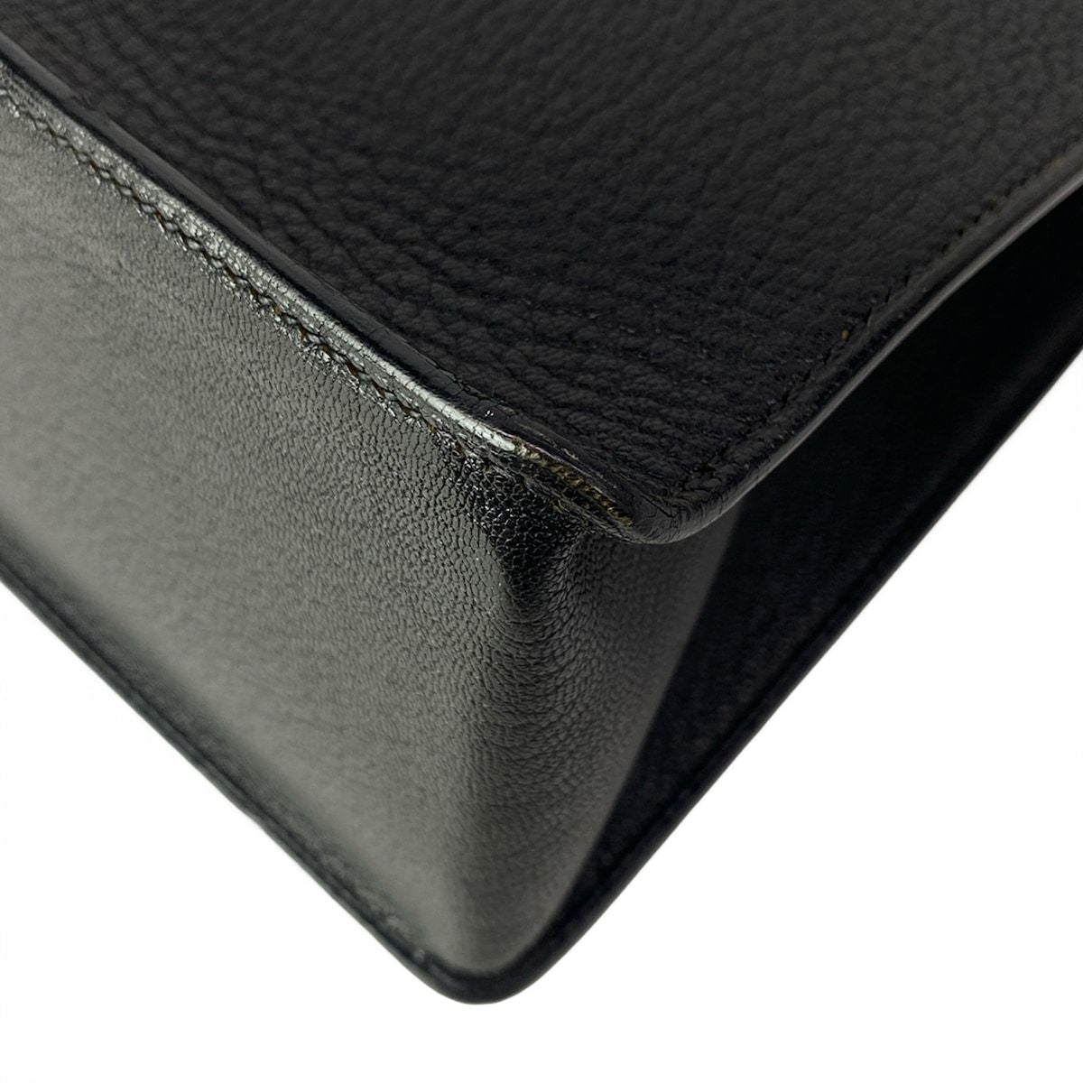 Hermes Tote White Bath Up Black — view 8