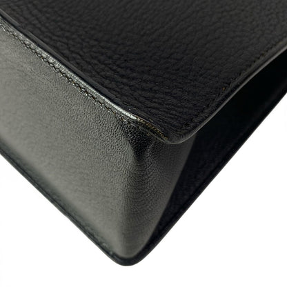 Hermes Tote White Bath Up Black — view 8