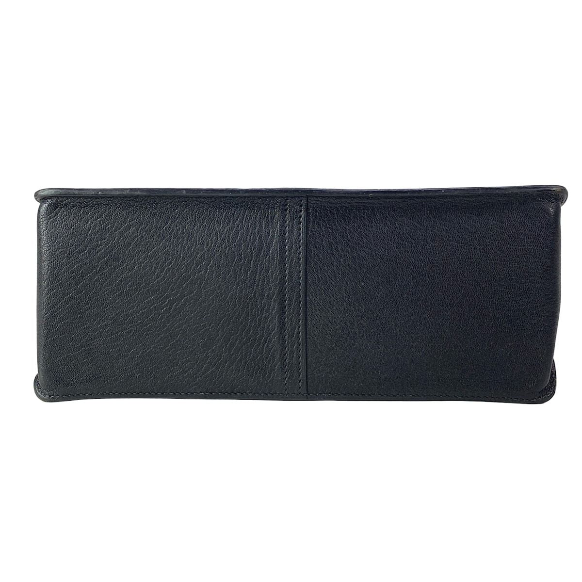 Hermes Tote White Bath Up Black — view 5