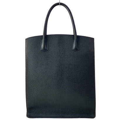 Hermes Tote White Bath Up Black — view 3