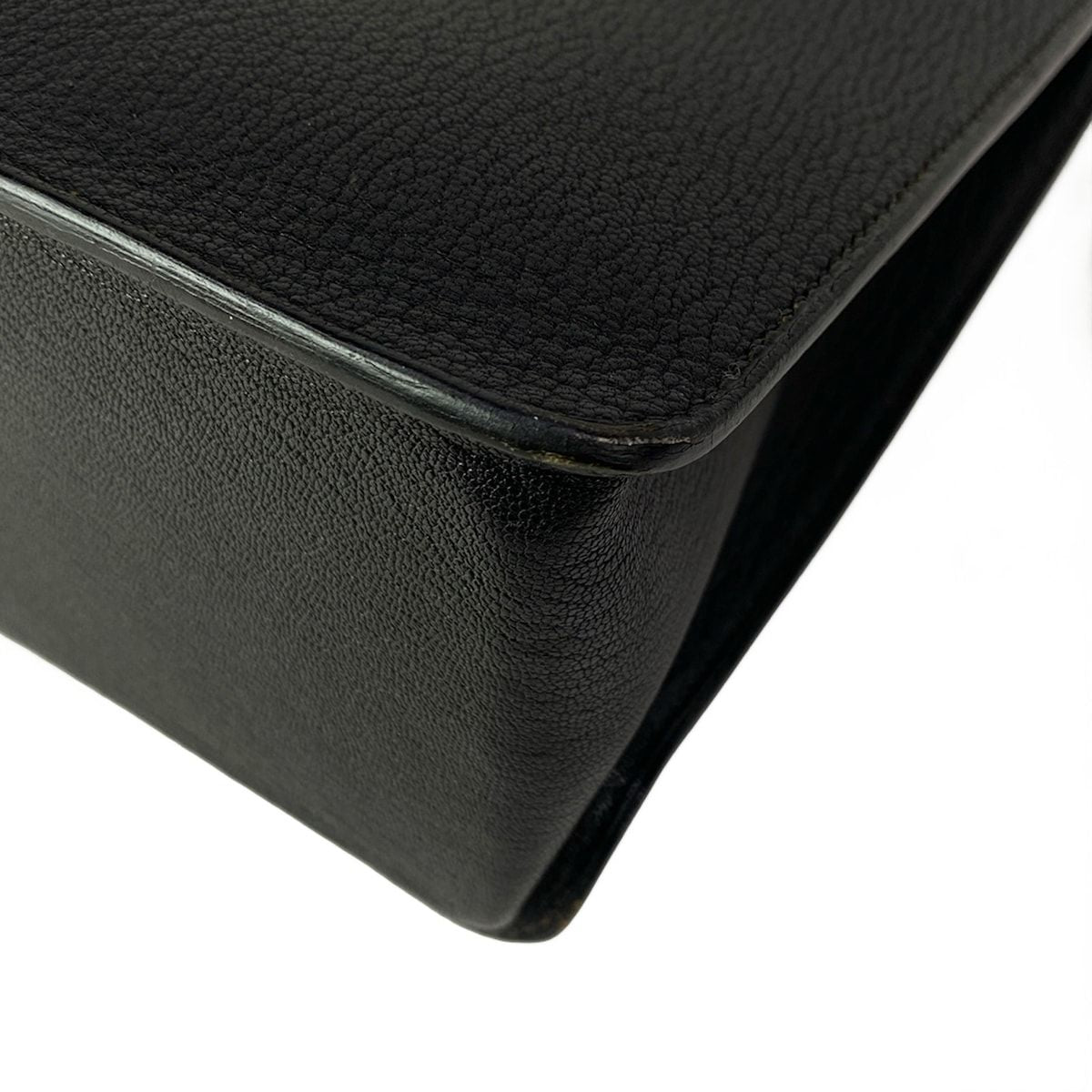 Hermes Tote White Bath Up Black — view 6