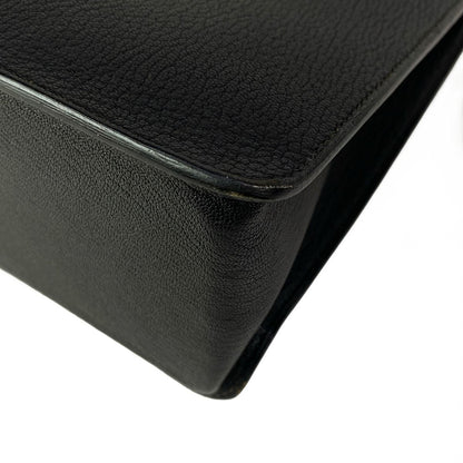 Hermes Tote White Bath Up Black — view 6