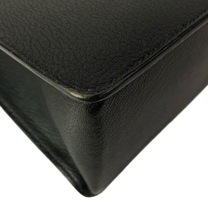 Hermes Tote White Bath Up Black — view 7