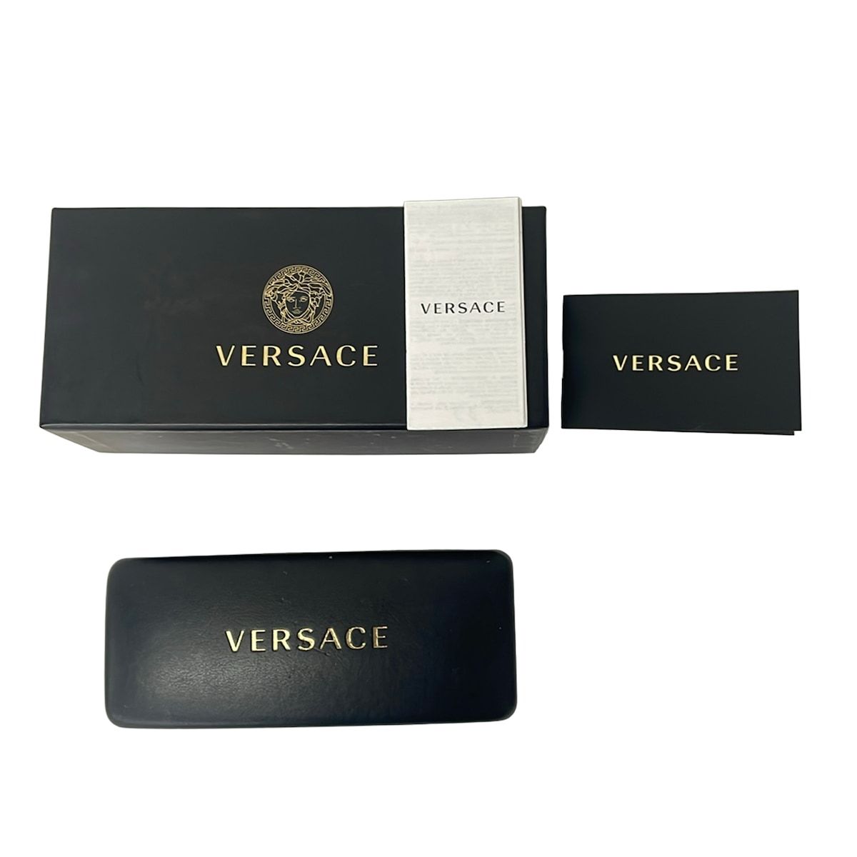 Versace Sunglasses Gb1 11 Black Silver Eyewear — view 6