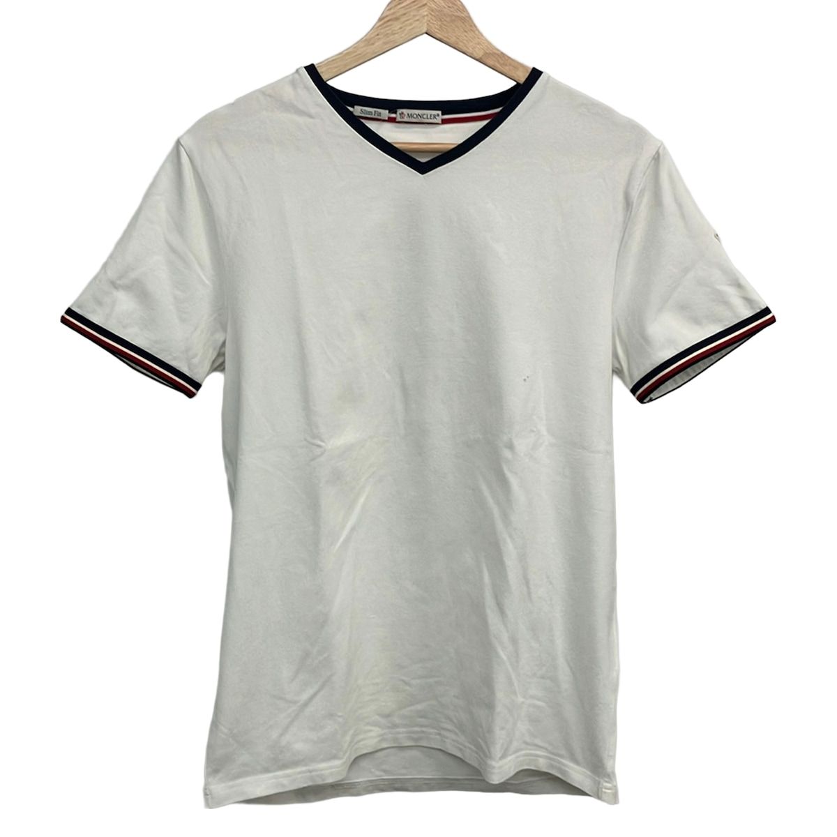 Moncler Short Sleeve Top White