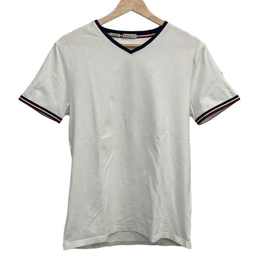 Moncler Short Sleeve Top White