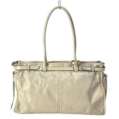 Prada Shoulder Bag Boni Large Leather Beige Vintage Style — view 3