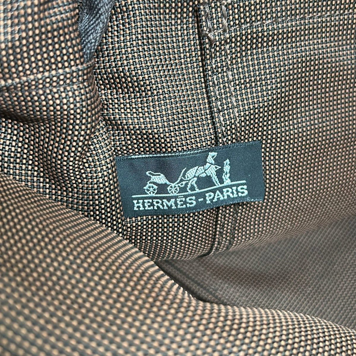 Hermes Backpack Her Line Dos MM Brown Dark Vintage — view 8
