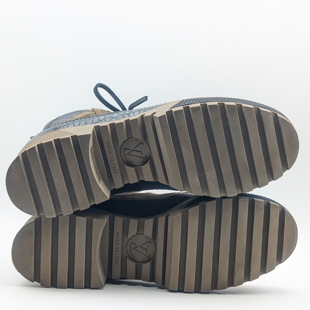 Louis Vuitton Laurie Line Monogram Reverse Ankle Boots — view 6