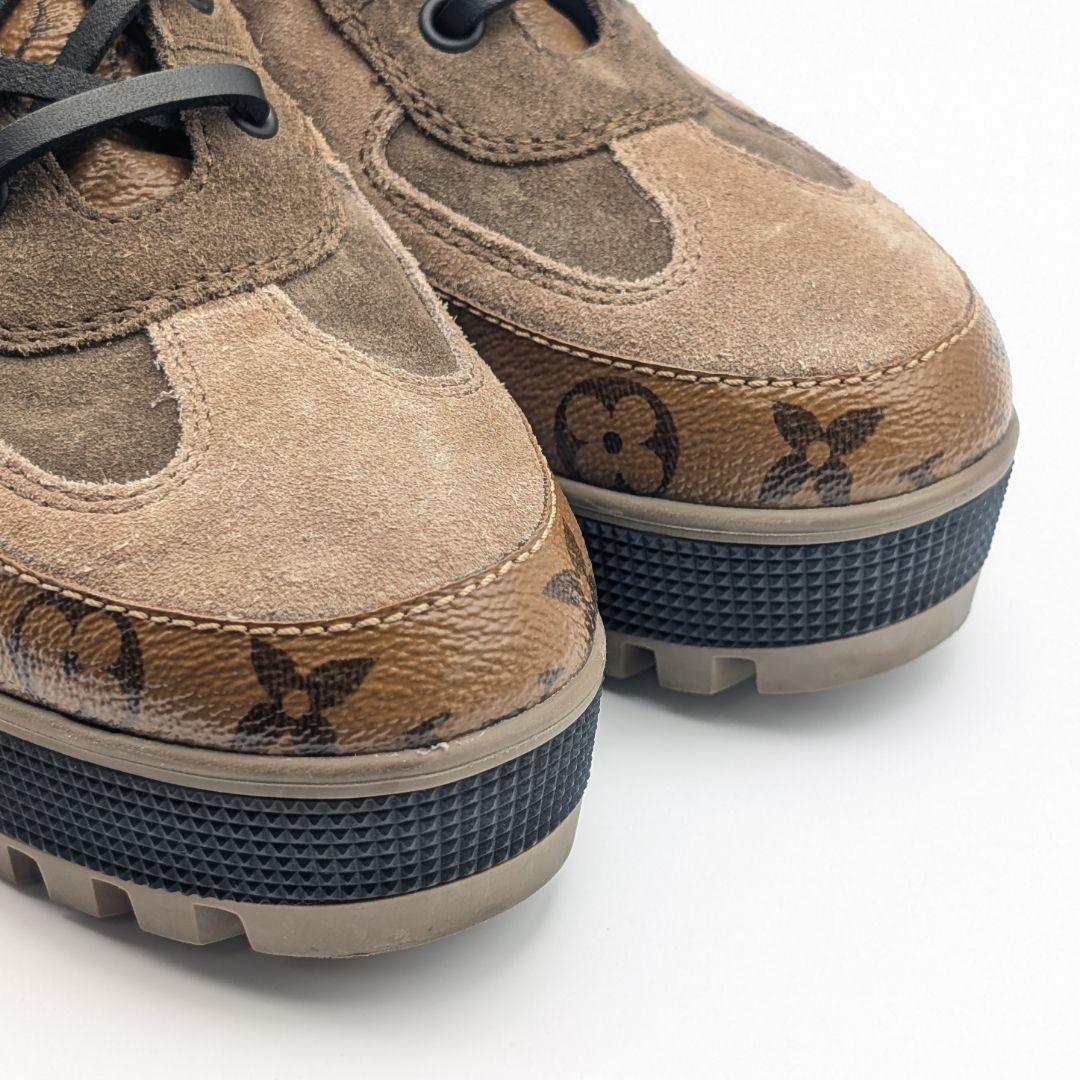 Louis Vuitton Laurie Line Monogram Reverse Ankle Boots — view 8