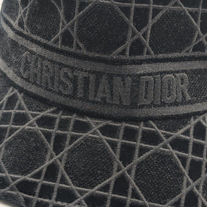 Dior Bucket Hat Cannage Black Logo — view 5