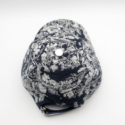 Dior Baseball Cap Black White Logo Hat Cot — view 4