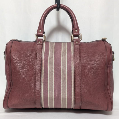 Gucci Leather Canvas Web Sherry Line 2-Way Handbag — view 2