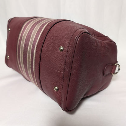 Gucci Leather Canvas Web Sherry Line 2-Way Handbag — view 4