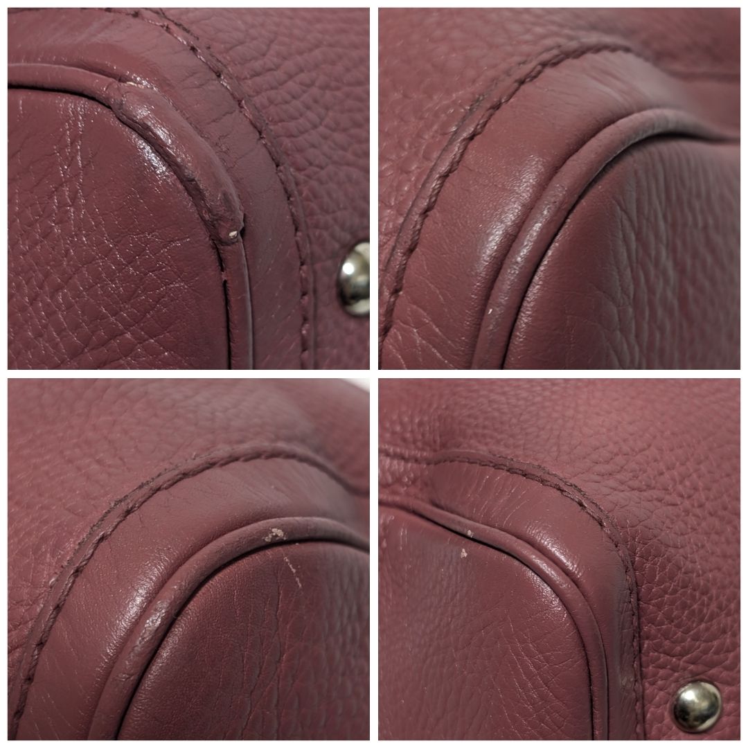 Gucci Leather Canvas Web Sherry Line 2-Way Handbag — view 7