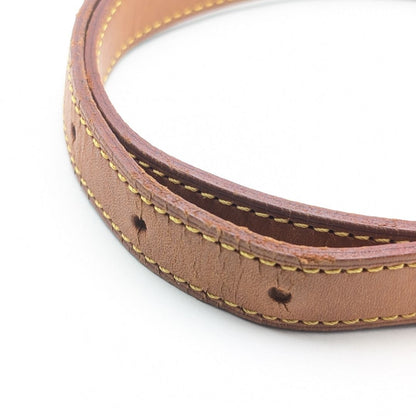 Louis Vuitton Shoulder Strap Leather Brown Adjustable — view 3