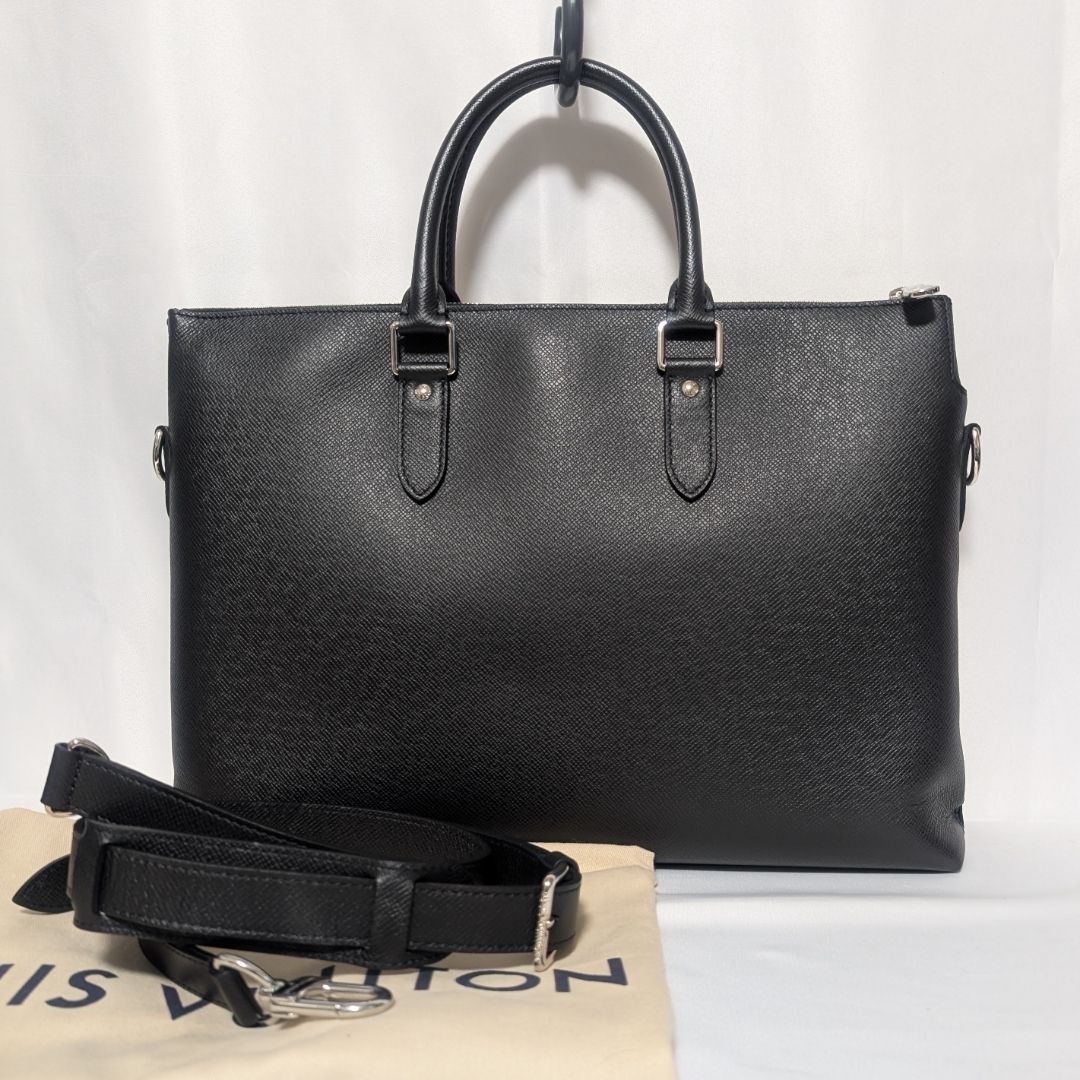 Louis Vuitton Anton Taiga Ardoise 2-Way Business Bag