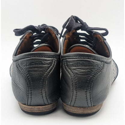 Hermes Evelyne Sneakers Leather Perforated Black — view 5