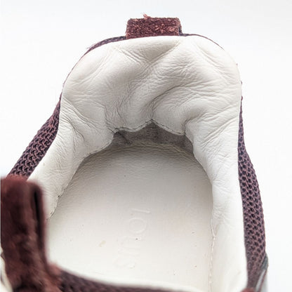 Louis Vuitton Run Away Line Suede Mesh Bordeaux Sneakers — view 9