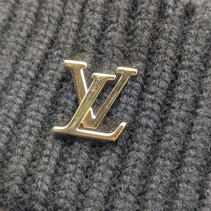 Louis Vuitton LV Spark Noir Black Knit Hat Beanie Logo — view 3