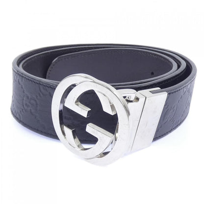 Gucci Interlocking Belt Black