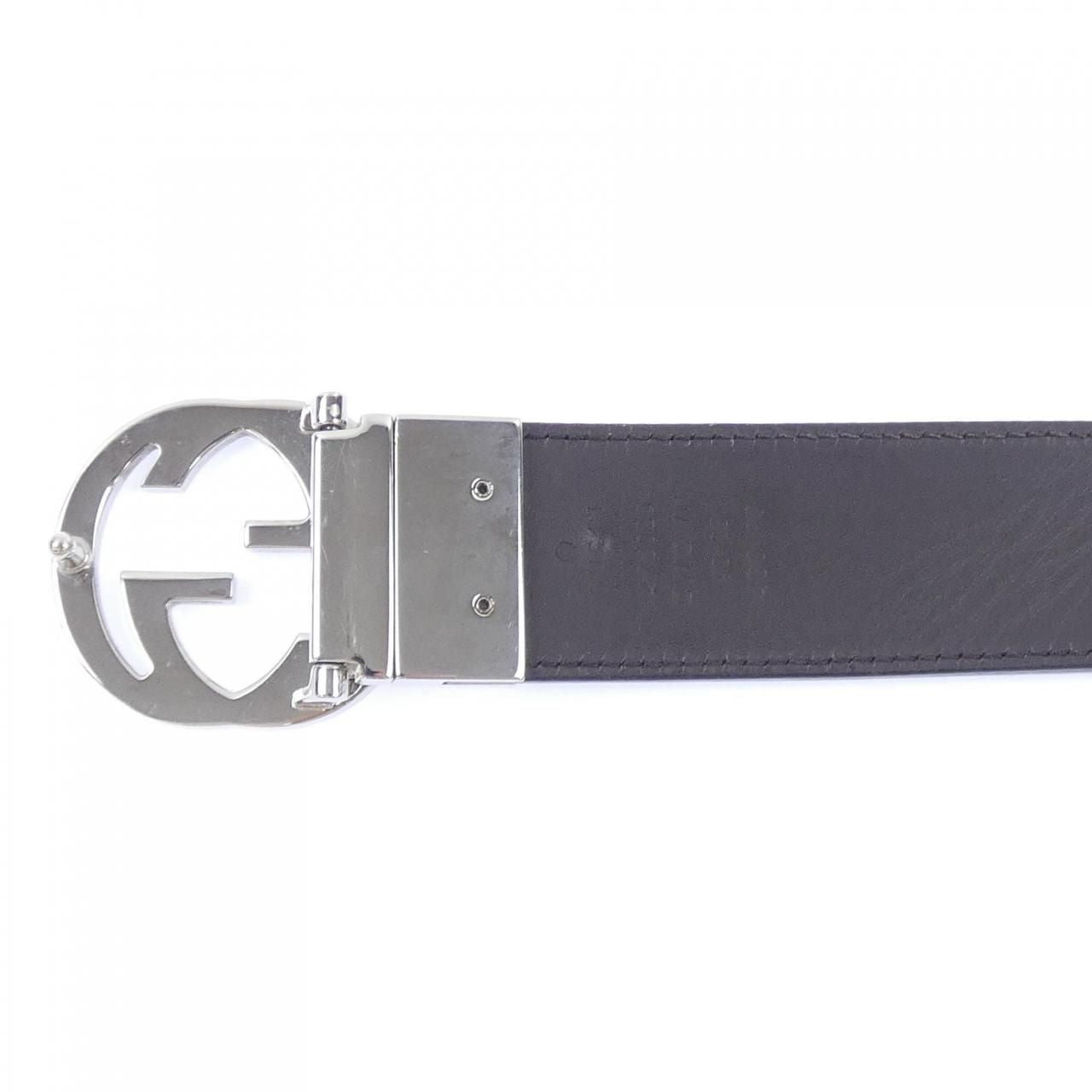 Gucci Interlocking Belt Black — view 3