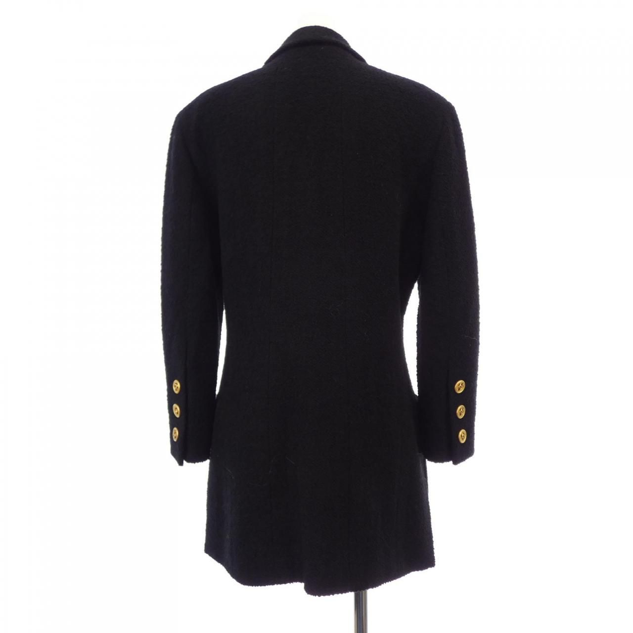 Chanel Vintage Coat Black — view 2