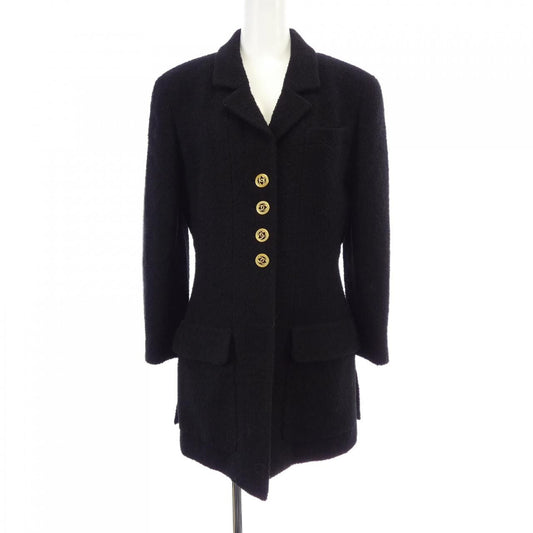 Chanel Vintage Coat Black