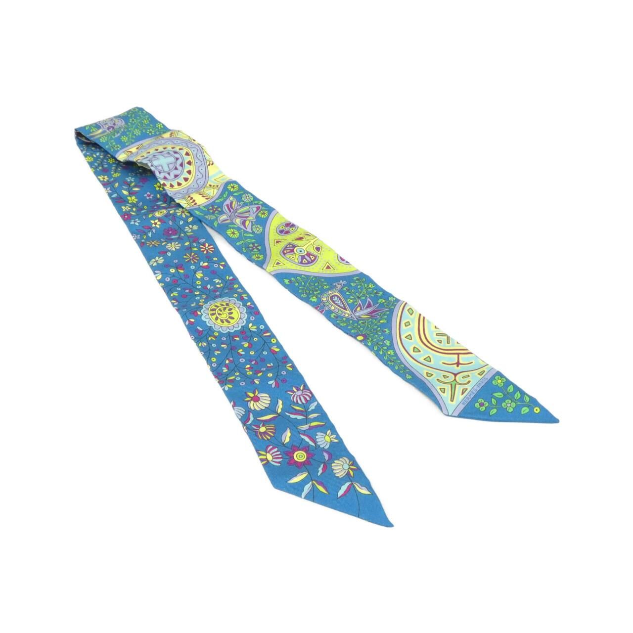 Hermes L'arbre Vie Twilly Scarf